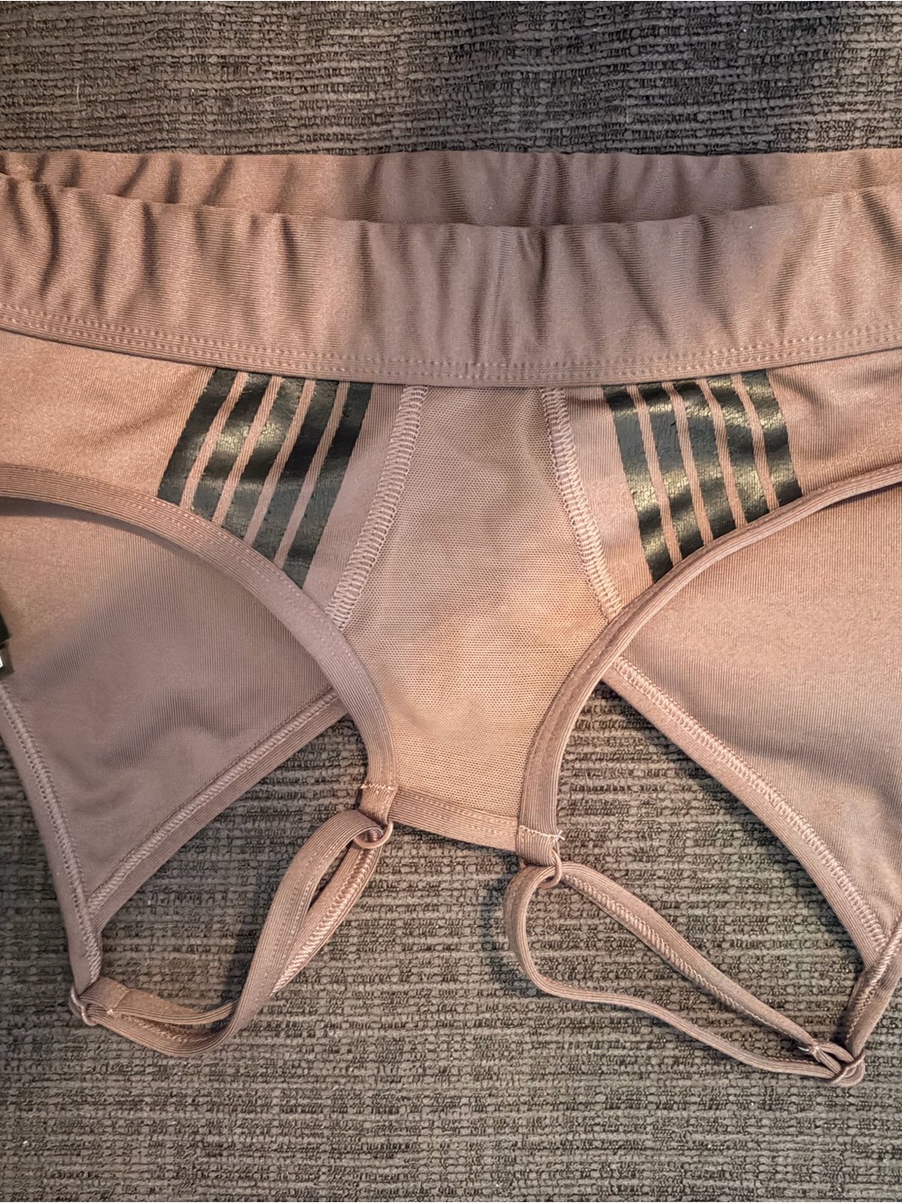 Pink sports bra